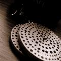 Cocoa Earrings II - Earrings - beadwork