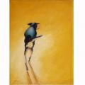" Running sunken light " - Oil painting - drawing