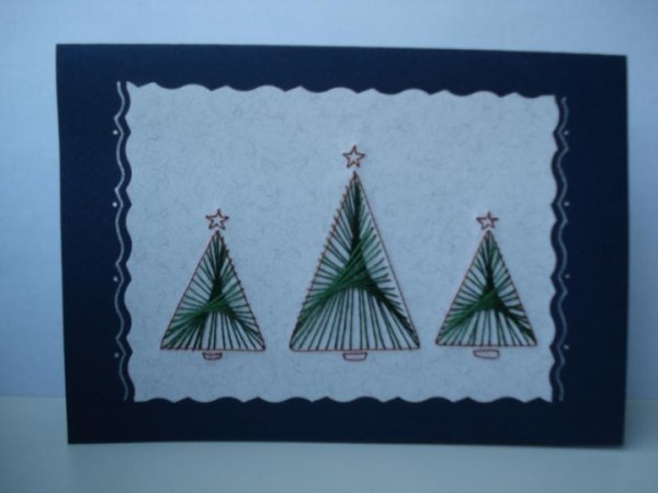 Three trees - Postcard