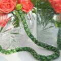 greenery - Necklace - beadwork