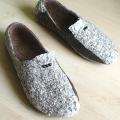 Evening. - Shoes & slippers - felting