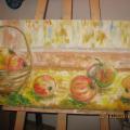 ... apples - Oil painting - drawing