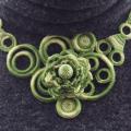 Develop, by spring - Necklace - needlework