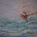 heavy sea - Pictures - drawing