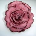 pink roses - Brooches - felting
