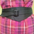Wide black belt - Belts - sewing