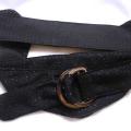 Glossy black belt - Belts - sewing