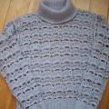 Sweater " Silver waves " - Sweaters & jackets - needlework