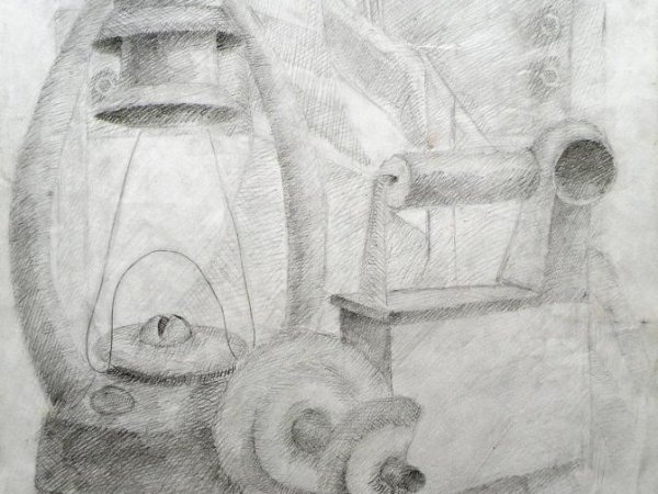 Kompozicija_3 - Pencil drawing