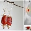 Burma - Earrings - beadwork
