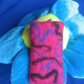 Pink phone case - Accessories - felting