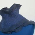 gray-blue - Scarves & shawls - felting