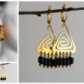 " & quot Incas; - Earrings - beadwork
