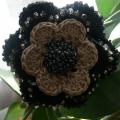 Flower - Brooches - needlework