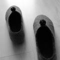 Shadows. - Shoes & slippers - felting