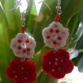 Summer - Earrings - needlework