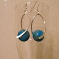Earth - Earrings - beadwork
