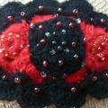 Decorative brooch - Brooches - needlework