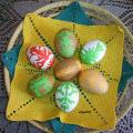 Trimmings dressed - Easter eggs - making