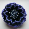 Cornflower - Brooches - needlework