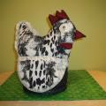 Easter chicken-hood - Accessory - sewing