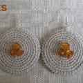 Earrings - Earrings - needlework