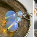 Opalit classics - Earrings - beadwork