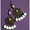 Nr.194 - Earrings - beadwork