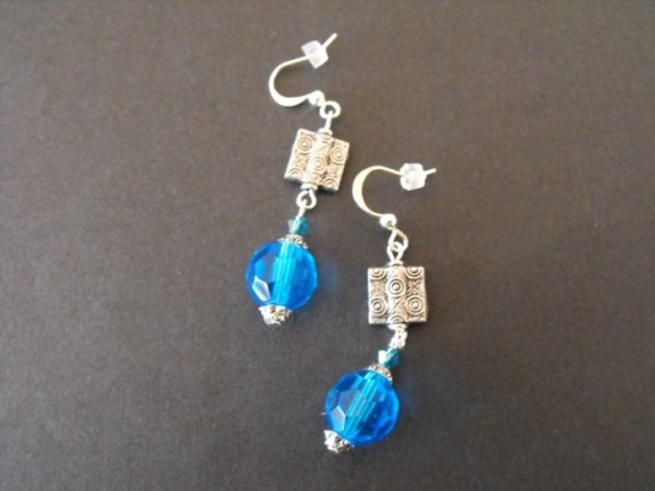 Blue - Earrings