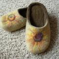 A little heat - Shoes & slippers - felting