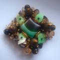 Green Shores - Brooches - beadwork