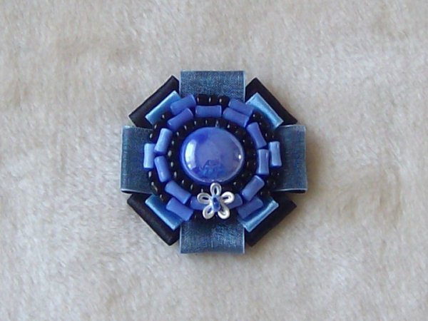NO. 10 Brooch " Mėynumas " - Brooches
