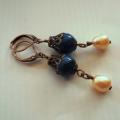 The map - Earrings - beadwork
