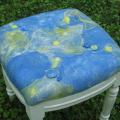 Chairs " Sun in water " - For interior - felting