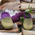Find a happy ring - Shoes & slippers - felting