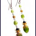 Nr.201 - Earrings - beadwork