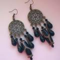 Indian - Earrings - beadwork