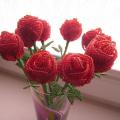 Red roses - Biser - beadwork