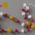 Summer juice - Necklace - beadwork