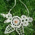 Blooming Summer - Necklace - needlework