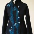 Veltas jacket " water rings " - Jackets & coats - felting