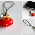 " Apple " - Other pendants - beadwork