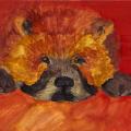 Chow Chow - Watercolor - drawing