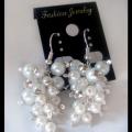 clusters - Earrings - beadwork