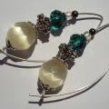 Sinija - Earrings - beadwork
