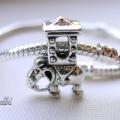 Pandora type of metal parts - Other pendants - beadwork