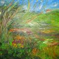 Windstorm - Oil painting - drawing