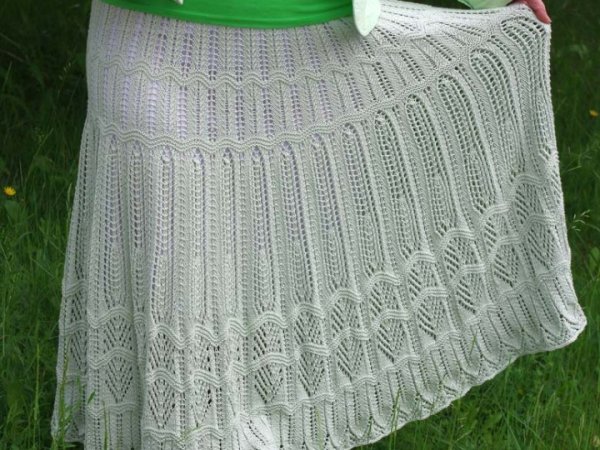 Greenish skirt - Skirts