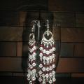lengvuciai long earrings - Earrings - beadwork