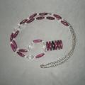 necklace with pendant - Necklace - beadwork